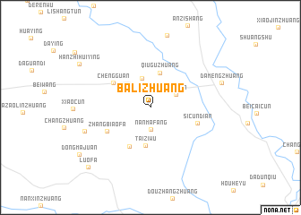 map of Balizhuang