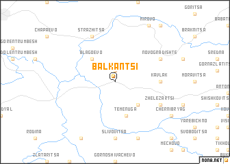 map of Balkantsi