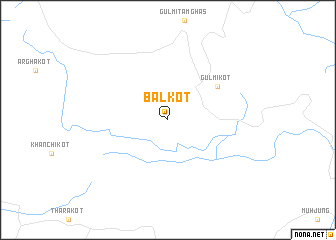 map of Balkot