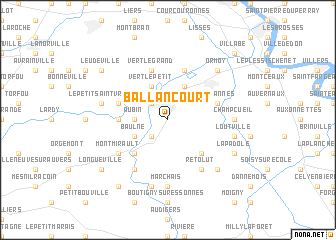 map of Ballancourt