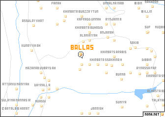 map of Ballās