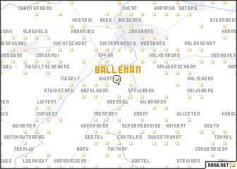 map of Balleman