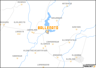 map of Ballenato