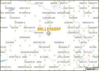 map of Ballendorf