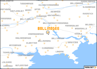 map of Ballinadee