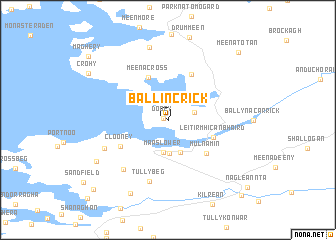 map of Ballincrick