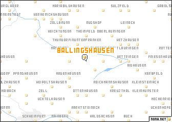 map of Ballingshausen