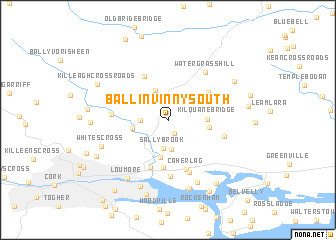 map of Ballinvinny South