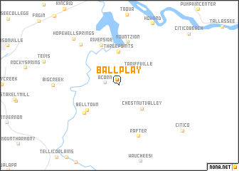 map of Ballplay