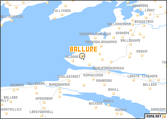 map of Ballure