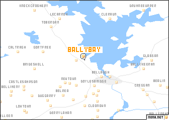 map of Ballybay