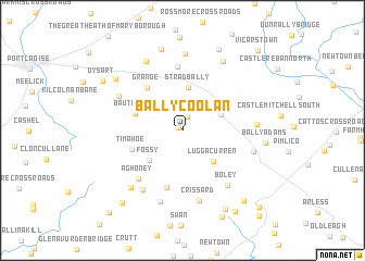 map of Ballycoolan