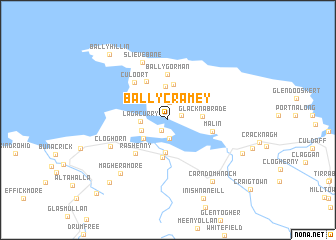 map of Ballycramey