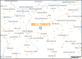 map of Ballydavis