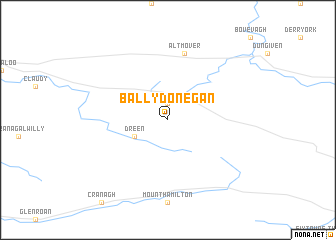 map of Ballydonegan