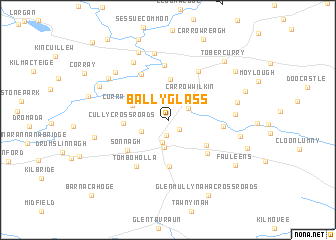 map of Ballyglass