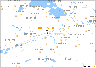 map of Ballyguin