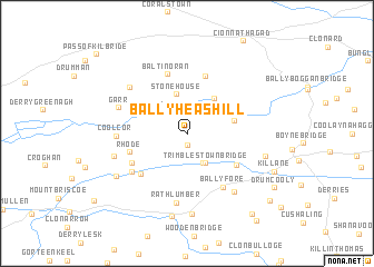 map of Ballyheashill