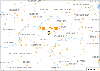 map of Ballyhook