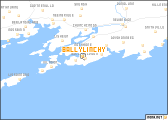 map of Ballylinchy