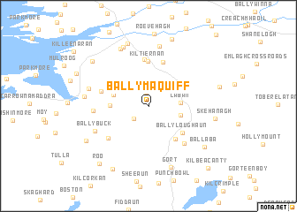 map of Ballymaquiff