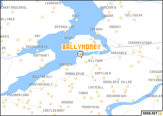 map of Ballymoney