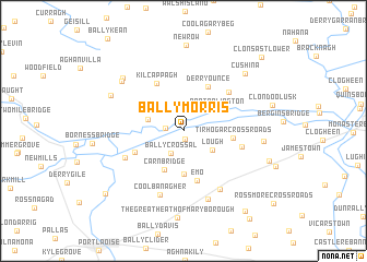 map of Ballymorris