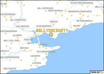 map of Ballynacourty