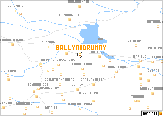 map of Ballynadrumny