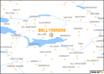 map of Ballynamona