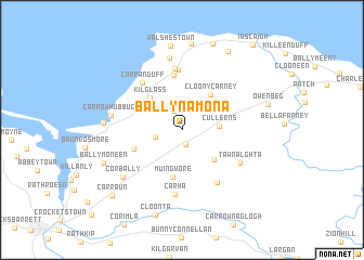 map of Ballynamona