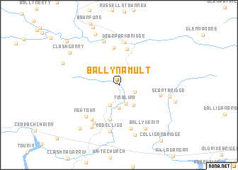 map of Ballynamult