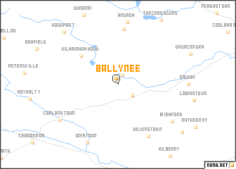 map of Ballynee