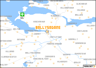 map of Ballysadare