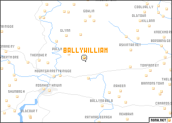 map of Ballywilliam