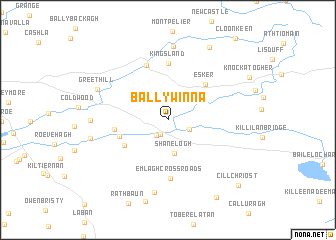 map of Ballywinna