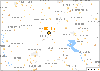 map of Bally
