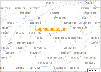 map of Balm bei Messen