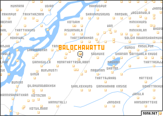 map of Balocha Wattu