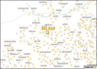 map of Bāloda