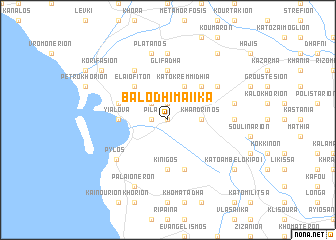 map of Balodhimaíika