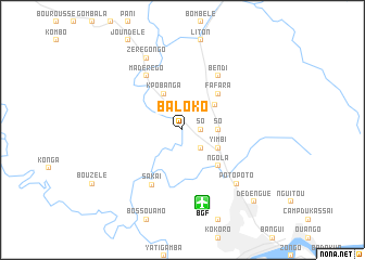 map of Baloko