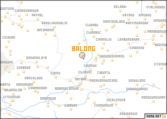 map of Balong