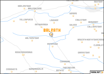 map of Balrath