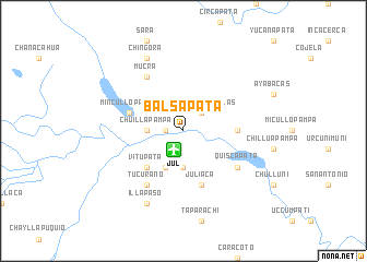 map of Balsapata