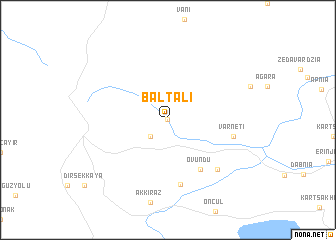 map of Baltalı