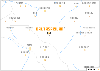 map of Baltasarılar