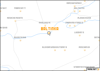 map of Baltinka