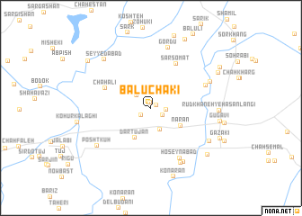 map of Balūchakī