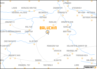 map of Baluchin